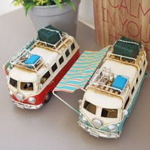 [624CONTAINER]앤틱 캠핑카 (2 color)포장훼손 반품불가, ★옵션확인必레드