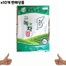 식자재 도매) 조미 녹차전장김(성경 30g) x10개, 1, 본상품선택, 본상품선택