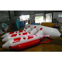 바나나 보트 수상 레저 물 게임 풍선 flyfish 6 인