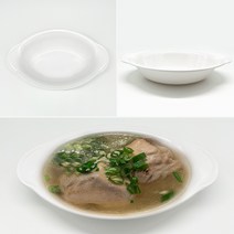 복날 삼계탕 그릇 용기 백숙기 카레볼 덮밥기 스파게티 오뎅 떡볶이 업소용 멜라민 중 대, 1개