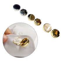 커프스 남성 커버 라운드 단추커버 라운드 정장악세사리 와이셔츠 단추장식