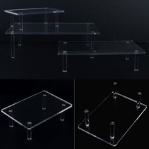 사각 테이블 디피진열대 선반 제품거치대 아크릴진열대 전시진열대, 중