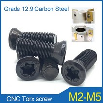20PCS M2 M2.2 M3 M4 M5 등급 12.9 CNC 공구 나사 삽입 Torx 카바이드 선삭 인서트 교체 선반 액세서리, 02 M2X6