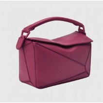 [명품]로에베 Small Puzzle bag in satin calfskin A510S21X88 2823 퍼즐백 스몰 A510S21X882823, Pink(Plumrose) + 단일사이즈