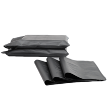 HDPE 포장용 택배봉투 4가지 색상 (검정색 진회색 회색 네이비) 의류 택배비닐, 실버색, 100장