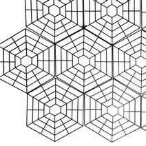 우빙 연못방수포 20 Pcs Pond Guard Net Protector Hexagonal Pond Protectors Hexagonal Floating Protective Net
