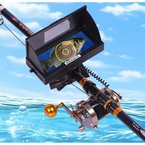 바다 낚시 야간 수중카메라 360도 투시 어탐기 피싱캠, 5.5인치 휠 풀 세트