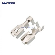 스피커 스파크스피커 6.5인치 4인치 벤츠스피커 6.3 미리메터 DJ6221-6.3C 암 압착 황동 와이어 터미널 주석 구리 자동차 전기 Tor 델파이 12124685, 500pcs