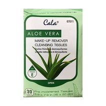 Cala Aloe vera make-up 리무버 클렌징 tissues 30 count 30 Count