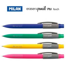 [천삼백케이] [펜스테이션] MILAN 밀란 PL1 샤프 + 리필 지우개 패키지 (0.7mm), 블루패키지