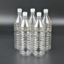 대원 물병 페트병 1.5리터 공병 원형 식혜 생수 고로쇠 소분 플라스틱 병 통 용기, 1개, 1.5L