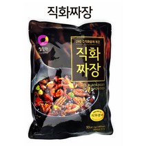 청 정 원 직 화 짜 장 5 0 인 분 치킨육수로 볶은 춘장 불맛 짜장, 2개
