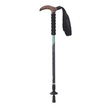 마운티아 노블 2단 스틱 2MQSTX2902-BR-알루미늄 안티쇼크 T-그립(지팡이형), OLIVE GREEN