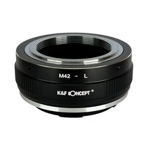 K & F Concept 어댑터 M42 렌즈-Leica SL TL TL2 CL 시그마 fp fpL 파나소닉 S1 S1R S1H, 한개옵션0