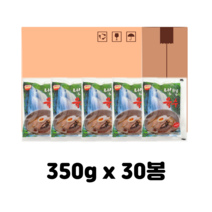농민식품 냉면육수 350g X 30봉, 30개