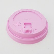 종이컵뚜껑 1013온스 개폐형 핑크 (1000개), 단품, 단품