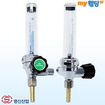 명신산업 레귤레이터 플로우미터 알곤유량계 MS-FA50 (50L)
