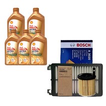 K5 DL3 1.6 가솔린터보 쉘 힐릭스 0W20(5L)SP 엔진오일세트 2M-A3020