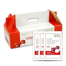 건강미인 순수빨간양파진액 100mlx90팩, 단품, 100ml