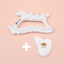 디프 디톡 뷰티 도자기 세라믹 괄사 + 하트괄사 증정