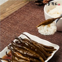 [대양푸드] 국내산 매콤 고추 장아찌 절임, 1팩, 4kg