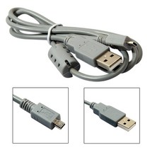 1M USB 8 핀 카메라 데이터 동기화 케이블 코드 카메라 전원 충전 사진 전송 니콘 호환 카메라 사이버샷 2 피스/5 피스