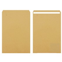 우진 테이프 양면각대봉투 A4 100장입 / 24.5x34cm 우편발송 서류보관 서류봉투 행정봉투