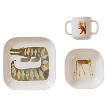 오이오이 OYOY 미니 모이라 식기 세트 한 가지 색상, 한 가지 색상/One Size