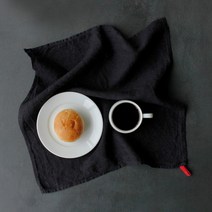 [바보사랑] 리노에리나 소프트마농 리투아니아 린넨 키친크로스 블랙[무드앙코르], 색상선택:멜론그린, 상세 설명 참조