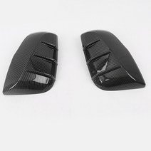 도요타 RAV4 2019 2020 자동차 차량용 악세사리 백미러 커버 장식 ABS 도금, 01 carbon
