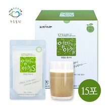 푸른들판 맛있는 효소식 엄마의 아침 50gx15포 [1박스] 식사대용 간편식 곡물 선식 분말 가루, 없음, 상세설명 참조