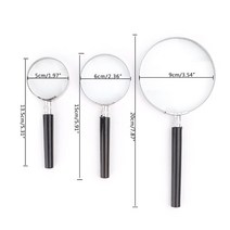 루페 루뻬휴대용 돋보기 핸드 헬드 고화질 읽기 눈, 01 60mm