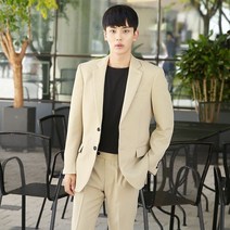 데일리 기본 suit 자켓 (베이지)