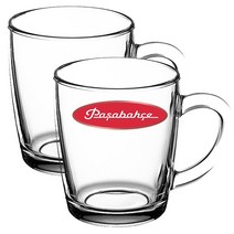 파사바체 베이직 머그 350ml 2pcs 세트 커피잔 씨리얼볼 유리잔 아이스크림볼, 베이직 머그 350ml 2pcs세트