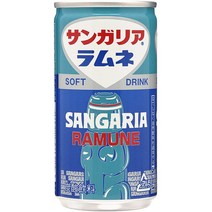 일본 Sangaria 상가리아 라무네 포도당 드링크 음료 190g 30캔