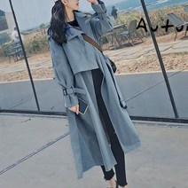 SAMARA 여성 미디코트 롱코트 롱자켓 트렌치코트 자켓 54 Jnskpx
