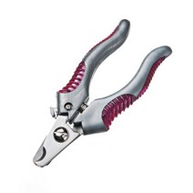 마단 발톱깎이 소 MNC-S1 강아지 발톱깍이 발톱손질 애견용발톱깍이, 1개, Pink/Grey