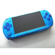 [ 구입가의 10% 입금 ] PSP 게임기 PSP3000 게임콘솔 가정용 소니 콘솔 포터블, 패키지 3, 다른, PSP3000 더블 블루 한정판 9 신품