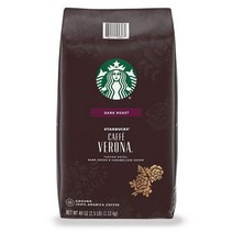 Starbucks 스타벅스 카페 베로나 다크 로스트 그라운드 분쇄커피 1.13kg Caffe Verona Dark Roast Ground Coffee