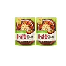 풀무원 반듯한식 짬뽕 몽글순두부찌개 (500g)X2개 [우리집영양식] [깔끔한맛], 11셋트