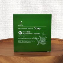 헤베니케 피톤치드 편백 가루 비누, 1개, 100g