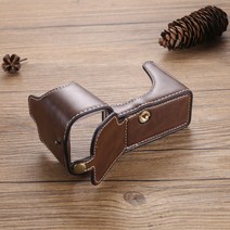 적용적용하다SonyA7C카메라백ZVE10A9/A7M3가죽커버R3베이스A7m4/A9/A/63/R2/S, 기본 갈색_A7c