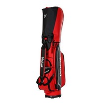 볼빅골프웨어 유니섹스 슬림 경량 캐디백 VMCBK202, 레드