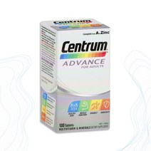 굿소일직구 Centrum 호주 내수용 어드밴스드 호주 내수용 멀티 비타민 100정, 하루 한알 센트룸 프리미엄 영양제