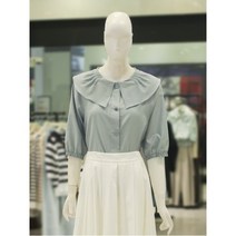 나이스클랍 빅카라 블라우스 A232PWB420