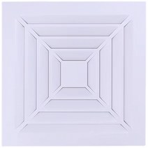 욕실돔 천장재 알루미늄 페인트 천장 편판 사이드판, 450x450 배기 패널06 두께