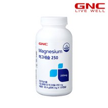[지앤씨] [GNC]마그네슘 250 (120캡슐) 4개월분, 상세 설명 참조, 상세 설명 참조, 상세 설명 참조, 상세 설명 참조, 상세 설명 참조