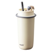 모슈 라떼 스트로우 텀블러, 아이보리, 700ml