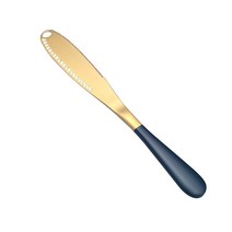 스테인레스 스틸 버터 나이프 구멍 포함 치즈 디저트 잼 나이프 주방 토스트 빵 나이프 식기, 05, 프랑스