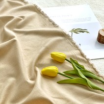 원단싸 진드기방지원단 먼지없는 알러지케어 침구 원단] 슬러브룩(머스타드)